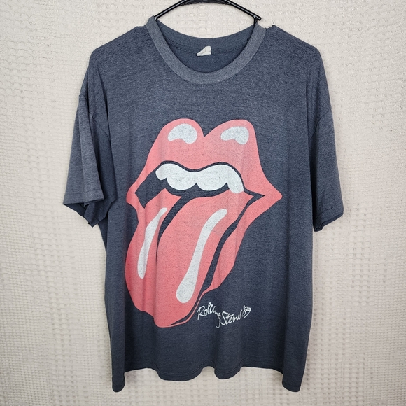 VINTAGE THE ROLLING STONES Single Stitch North American Tour Tee XL